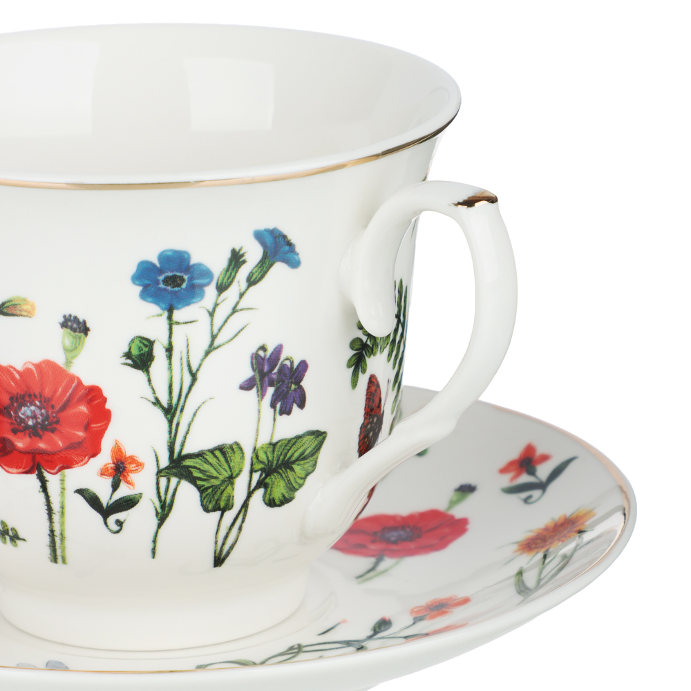 Набор чайный 4 пр., 225мл, MILLIMI, Аличе, фарфор, арт.№ 802-567