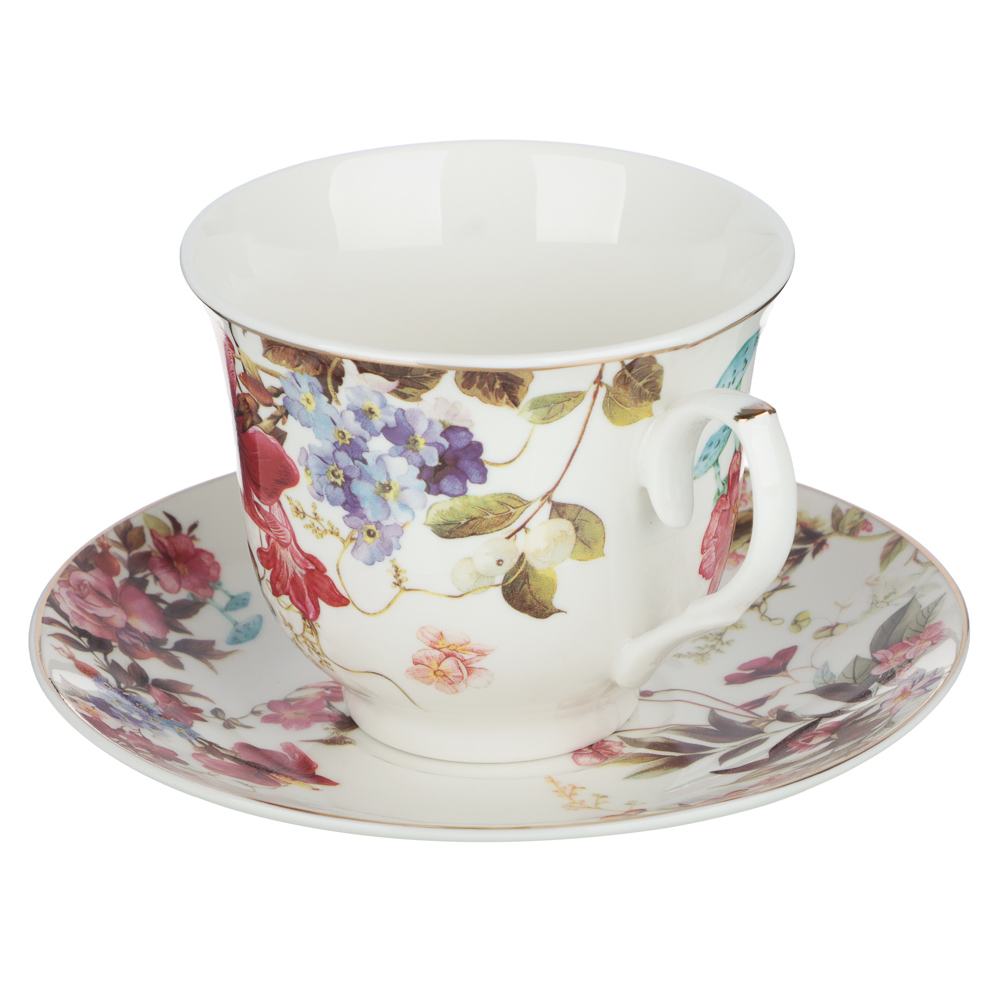 Набор чайный 4 пр., 225мл, MILLIMI, Джина, фарфор, арт.№ 802-568