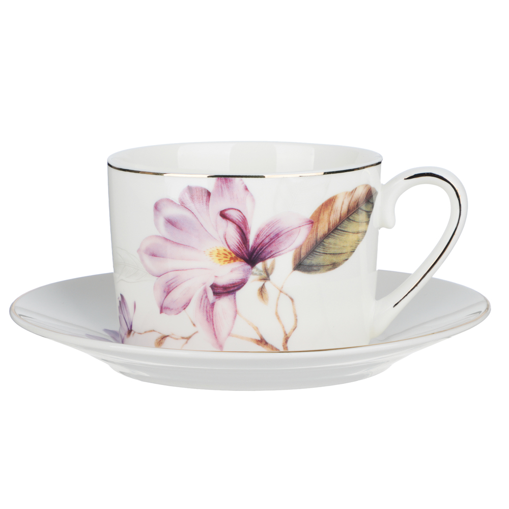 Набор чайный 2 пр., 250мл, MILLIMI, Глория, фарфор, арт.№ 802-571