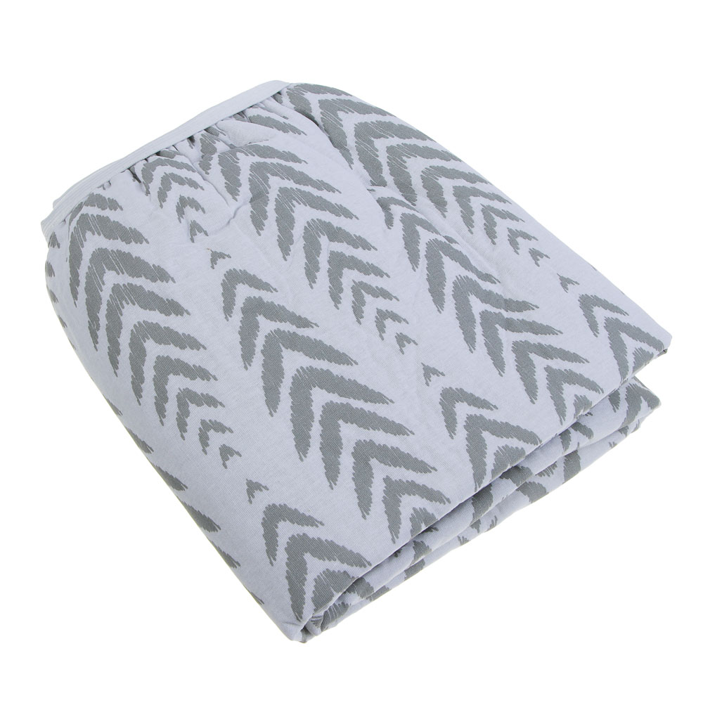 Чехол для гладильной доски на резинке тм VETTA, пряжка, х/б, подкладка синтепон, 130х46см, арт.№ 451-099