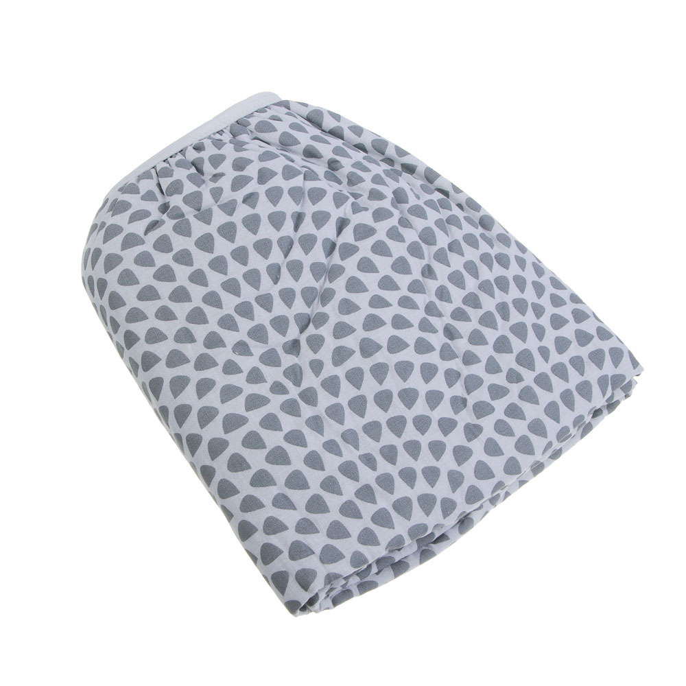 VETTA Чехол для гладильной доски на резинке, пряжка, х/б, подкладка синтепон, 140х50см, арт.№ 451-100