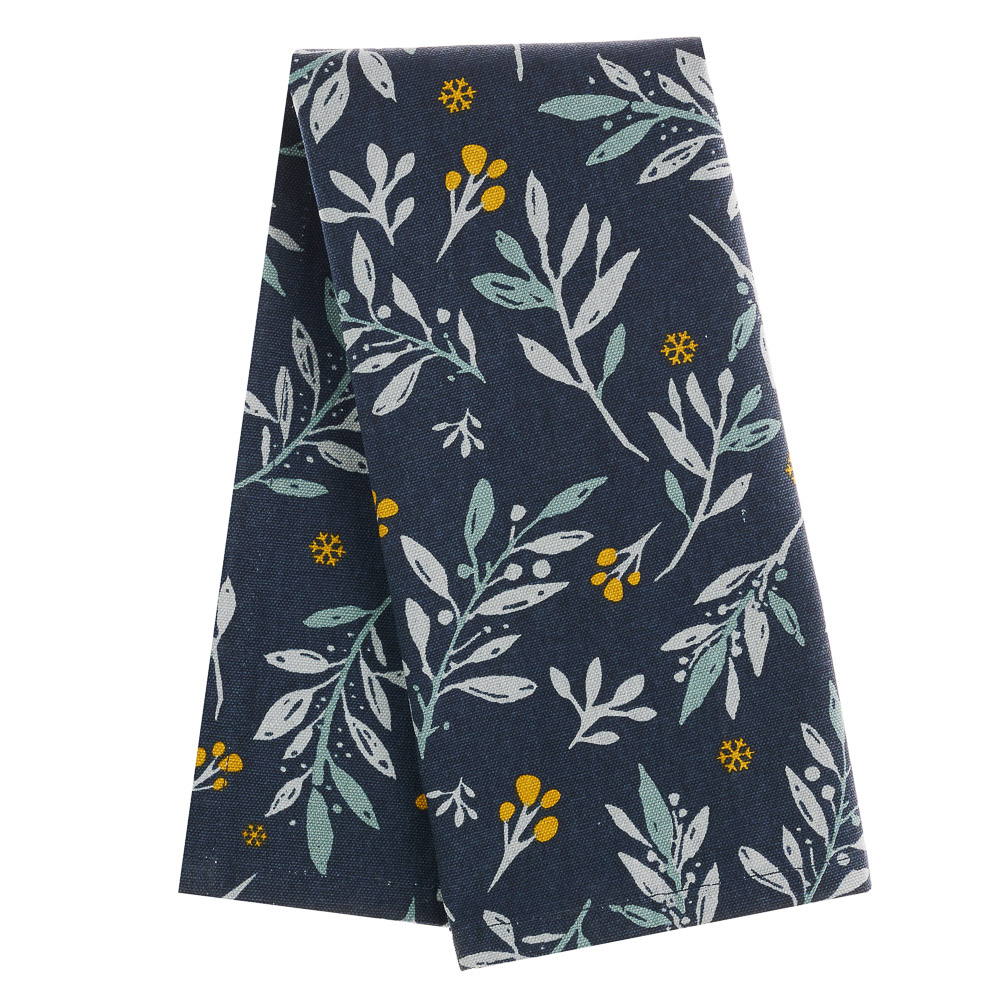 PROVANCE Ноэль Полотенце кухонное, 100% хлопок, 40х60см, синий, арт.№ 492-150