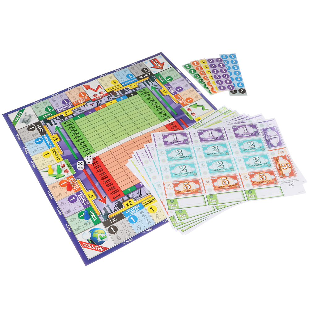 Настольная экономическая игра "Капитал", арт.№ 538-152
