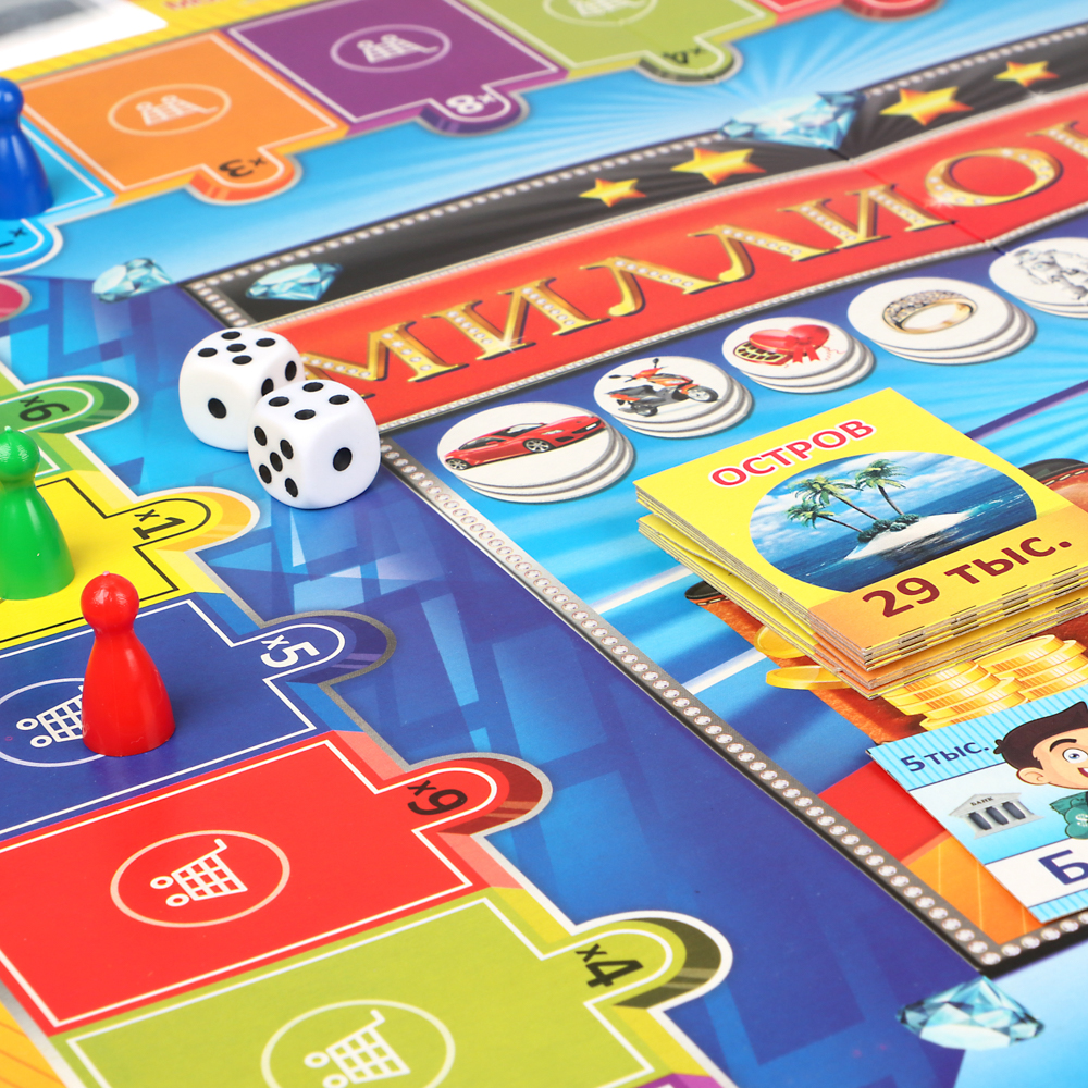 Настольная экономическая игра "Миллионеры", арт.№ 538-153
