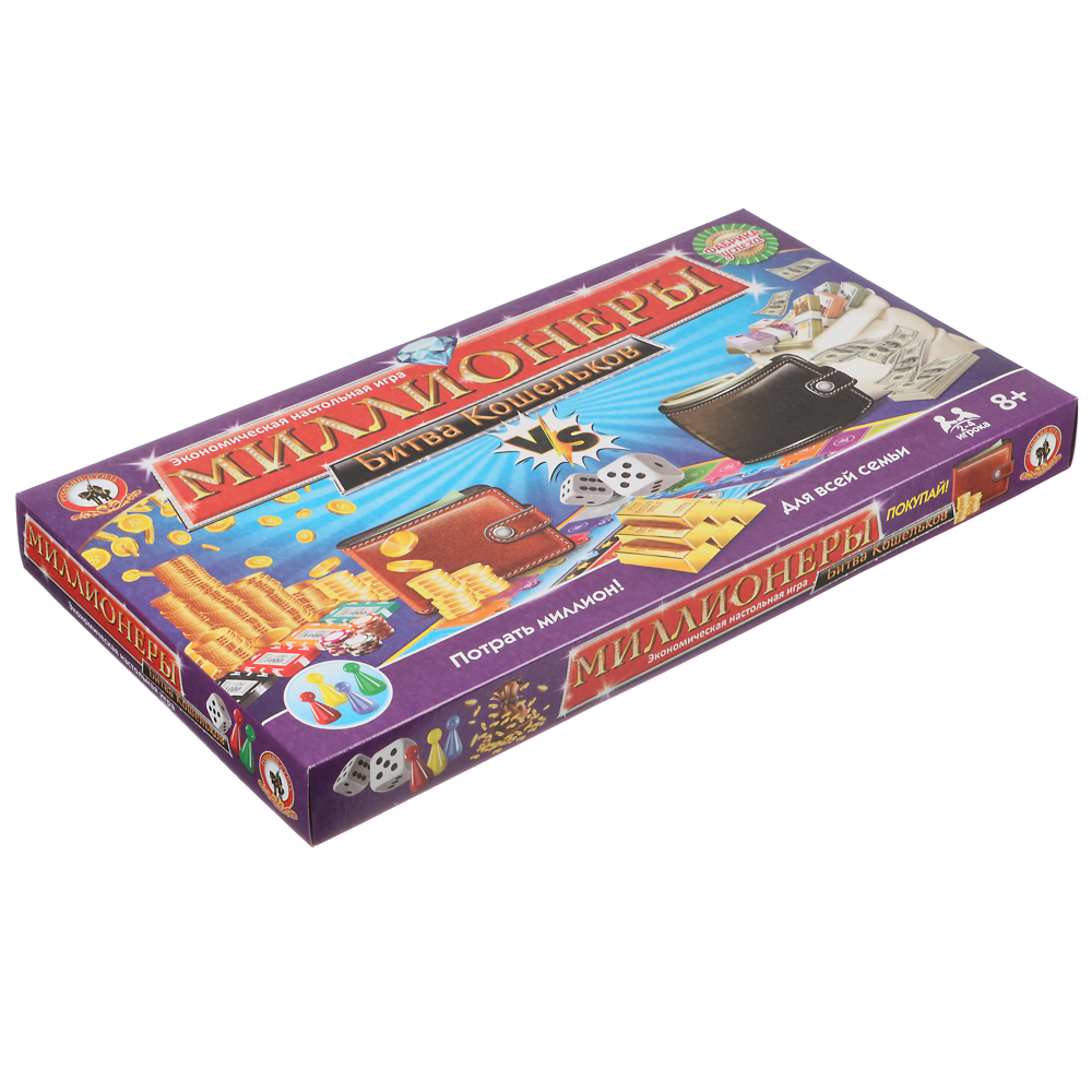 Настольная экономическая игра "Миллионеры", арт.№ 538-153