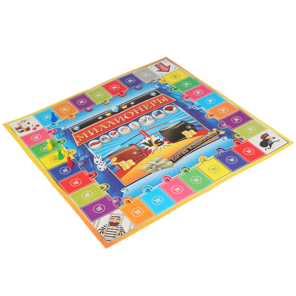 Настольная экономическая игра "Миллионеры", арт.№ 538-153