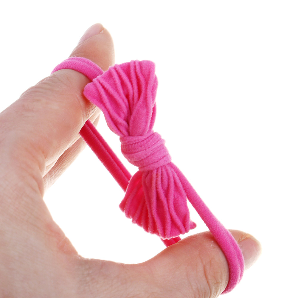 ЮНИLOOK Набор детских резинок для волос 4 шт, 4 см, полиэстер, 3 сочетания цветов, арт.№ 322-291