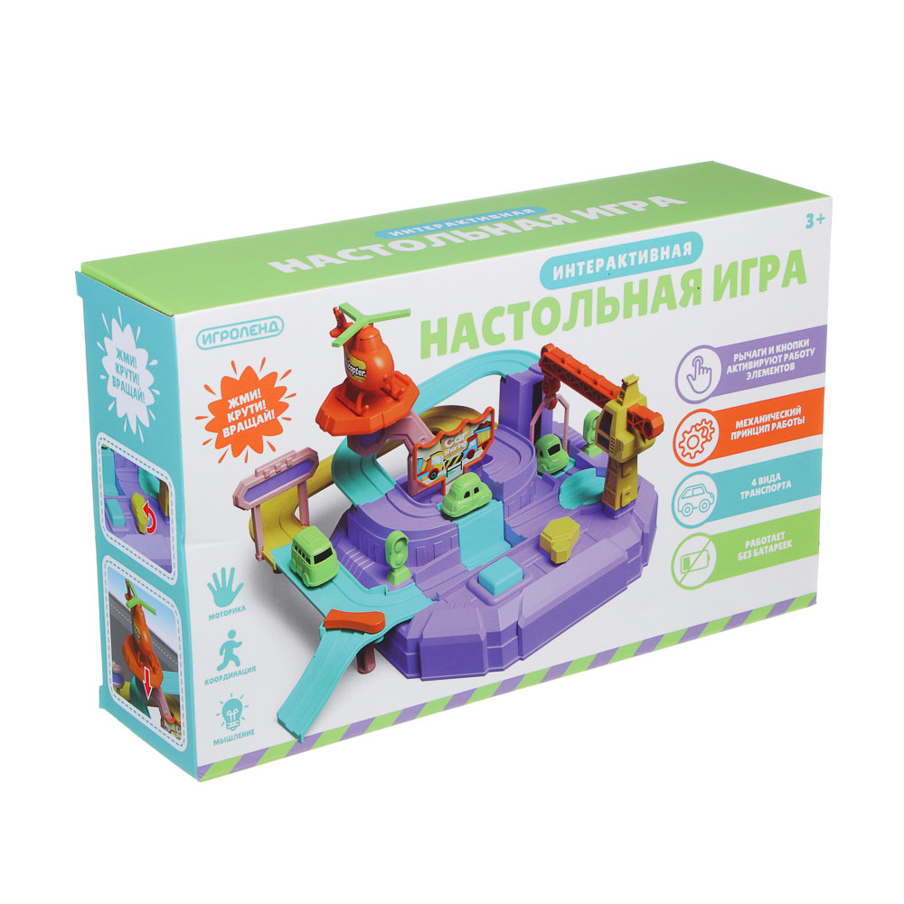 ИГРОЛЕНД Настольная интерактивная игра, 30х7,8х18см, арт.№ 897-116