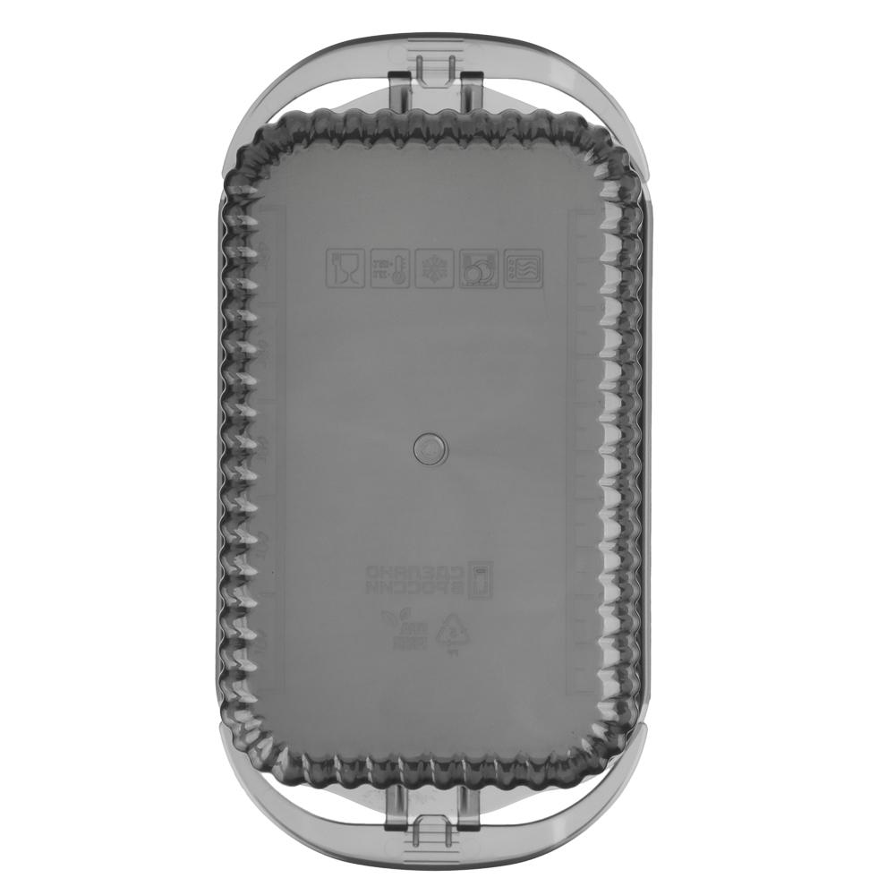 Масленка, пластик, 17х9х5см, 2 цвета, арт.№ 861-513