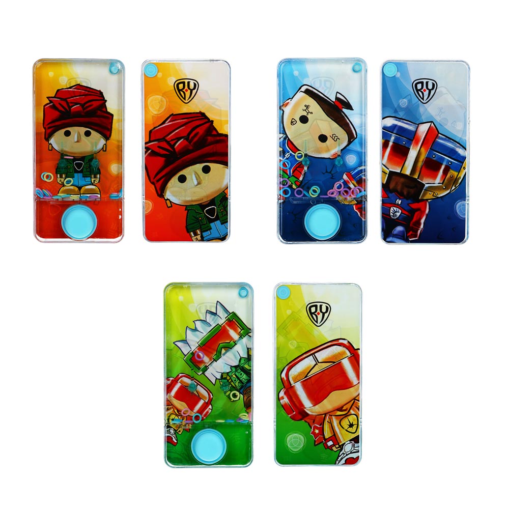 BY Пинбол водный в виде смартфона, пластик, 13,5х6,5см, 1-3 дизайна, арт.№ 274-157