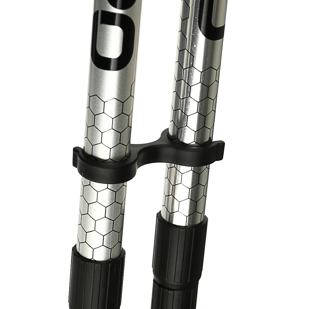 SILAPRO Набор палок для скандинавской ходьбы 2шт, телескопические 65-135см, алюм 6061, пробка, арт.№ 190-010