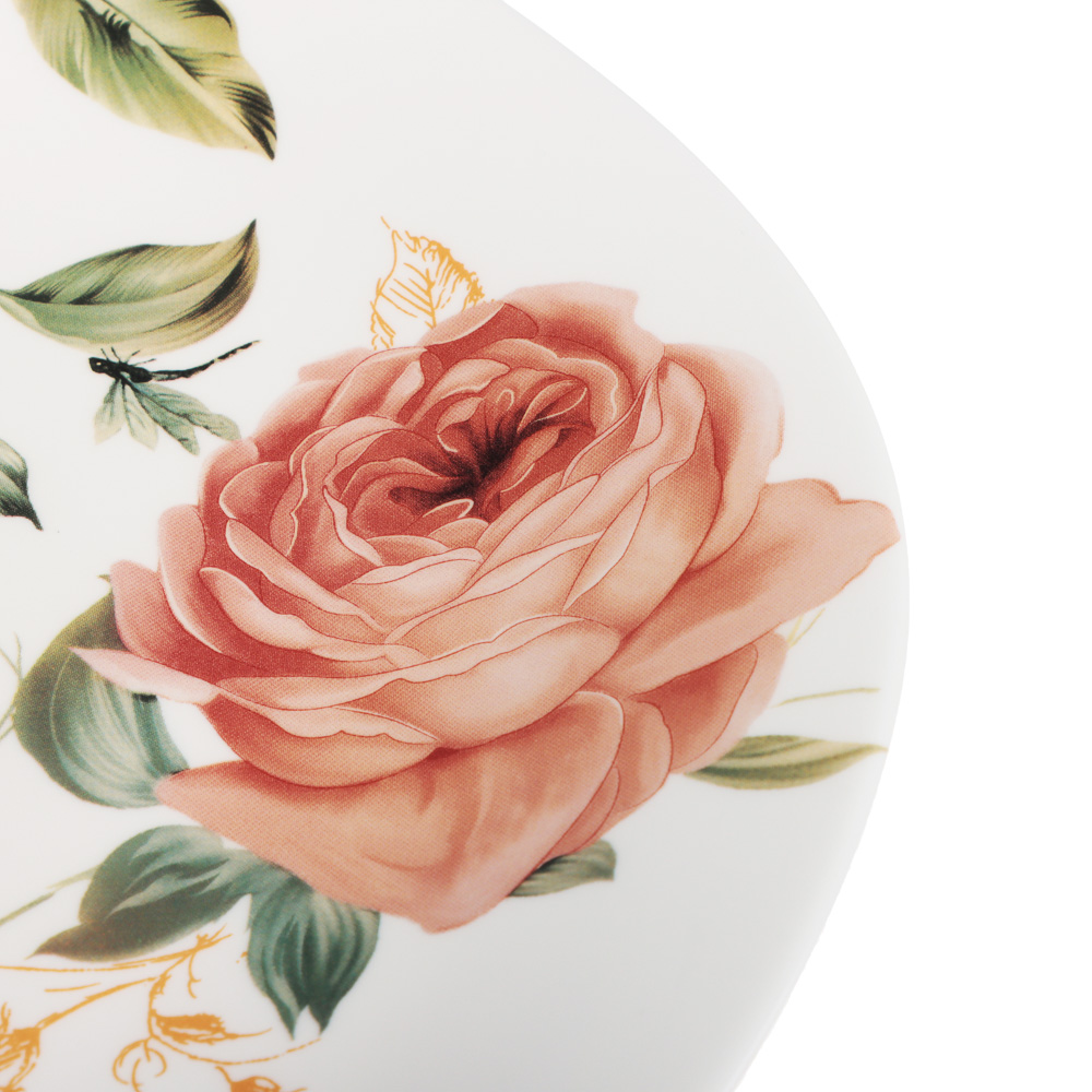 MILLIMI Анета Набор столовой посуды 13 пр., опаловое стекло, квадратная форма, 19019, арт.№ 818-456