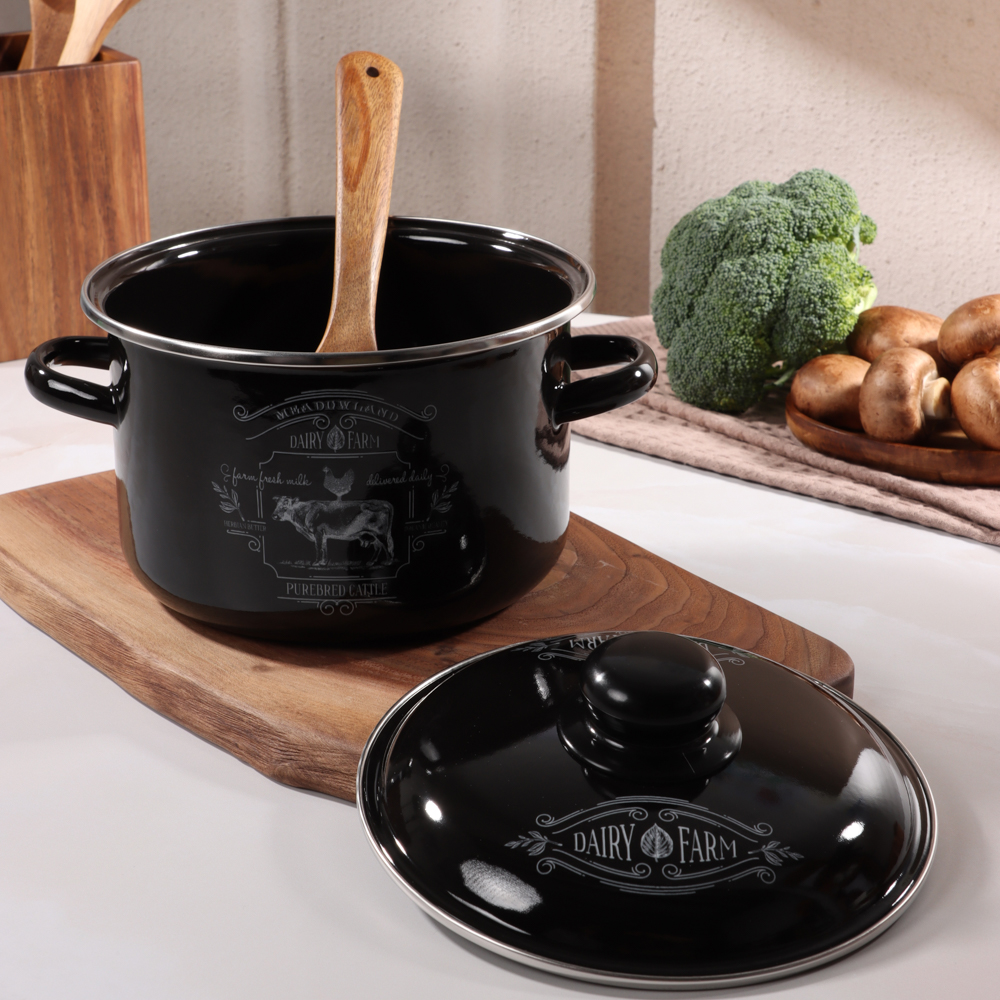 Ранчо Кастрюля эмалированная 3 л, арт.№ 894-501