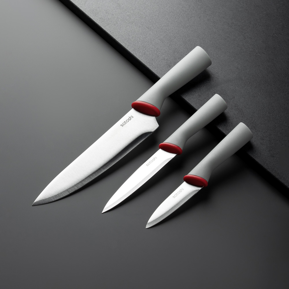 SATOSHI Премьер Набор ножей кухонных 3пр, арт.№ 803-411