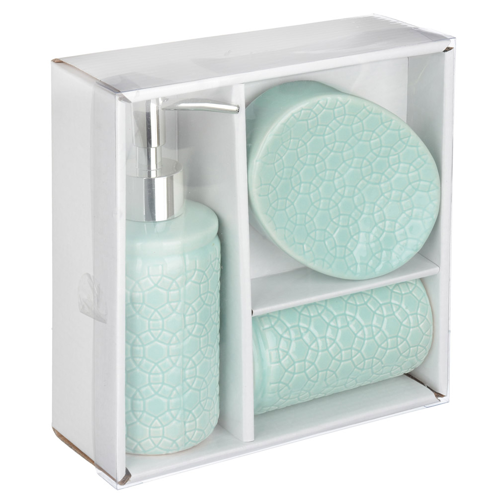 VETTA Набор для ванной "Соблазн", 3 предмета, керамика, 2 дизайна, арт.№ 463-969