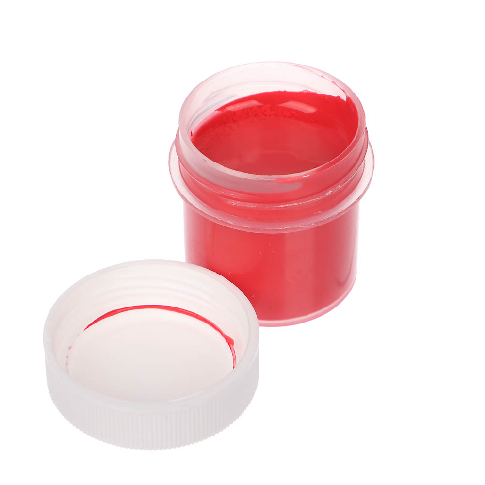 Краски гуашевые 12 цветов, объем баночки 10мл, арт.№ 231-033