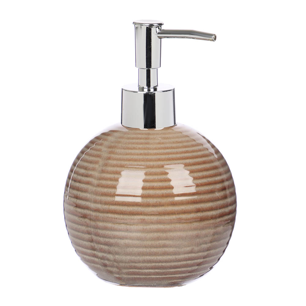 VETTA Дозатор для жидкого мыла "Brown", керамика, арт.№ 463-379