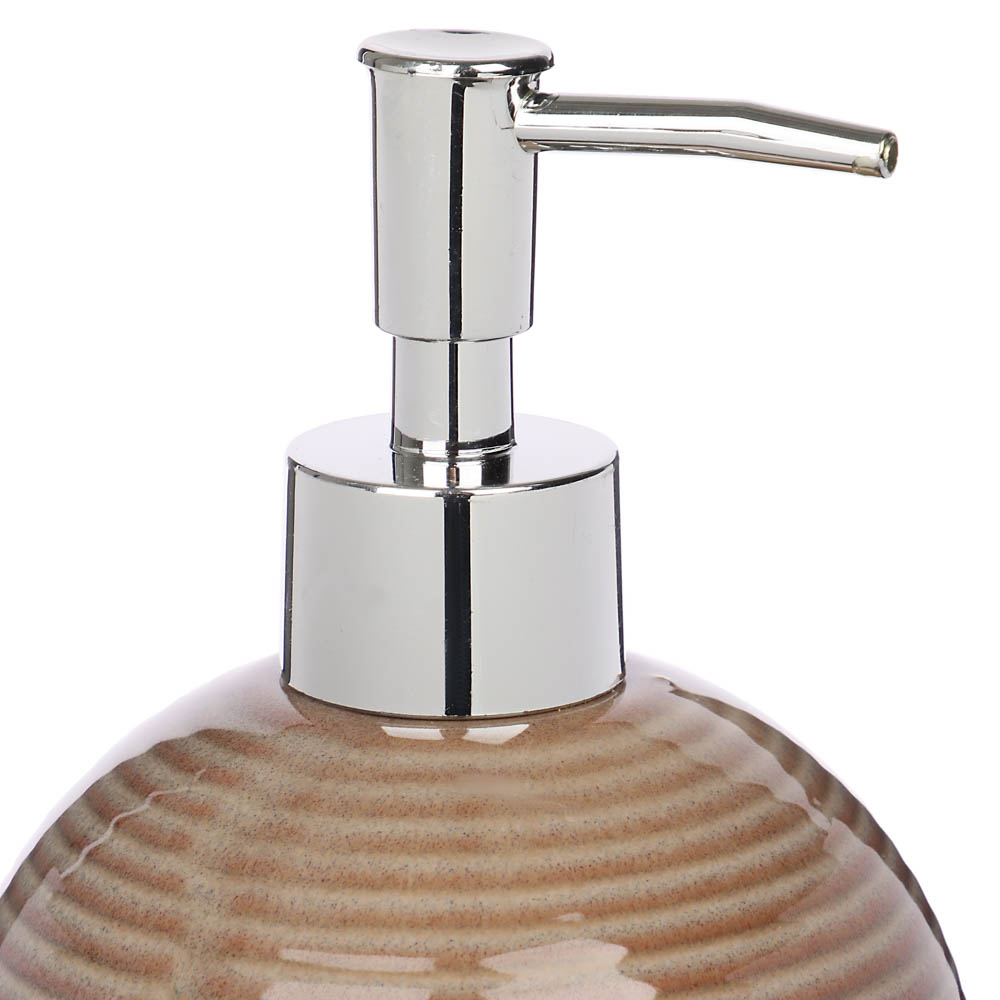 VETTA Дозатор для жидкого мыла "Brown", керамика, арт.№ 463-379