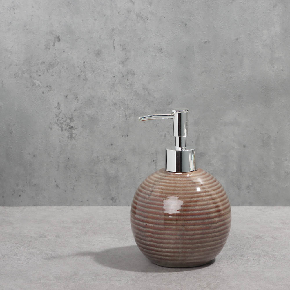 VETTA Дозатор для жидкого мыла "Brown", керамика, арт.№ 463-379