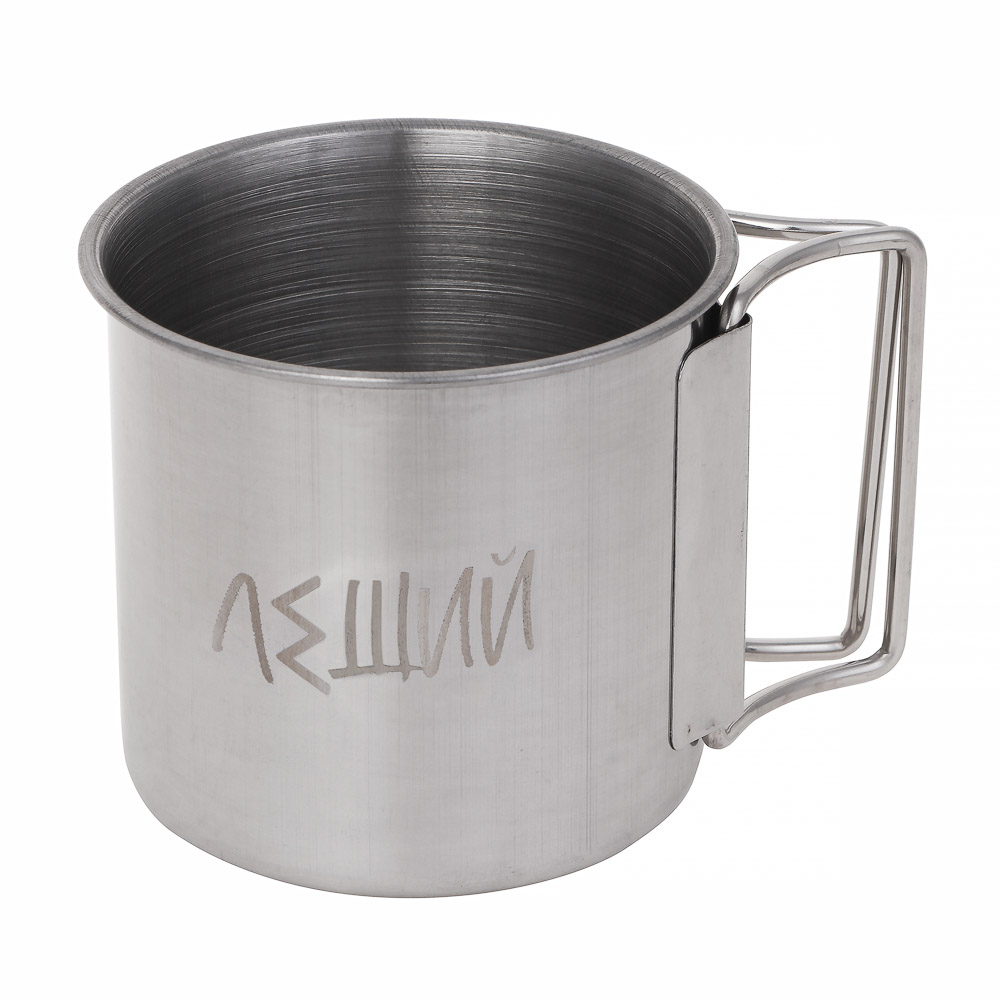 BY Набор кружек 4 в 1, туристических, нерж. сталь 410, арт.№ 123-014