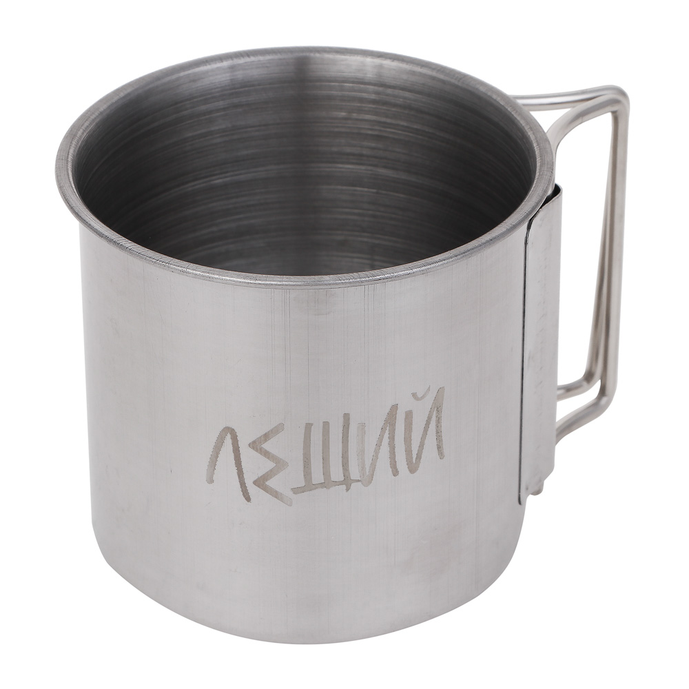 BY Набор кружек 4 в 1, туристических, нерж. сталь 410, арт.№ 123-014