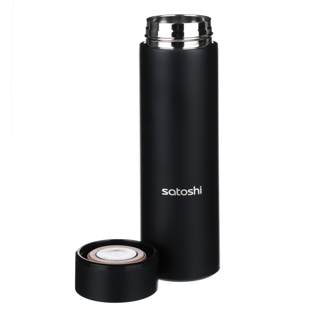 SATOSHI Термос-кружка с датчиком температуры 450мл, нерж.сталь, арт.№ 841-823