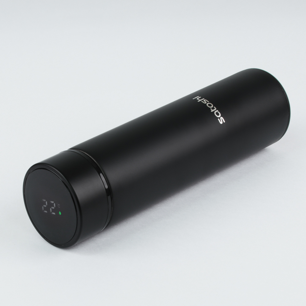 SATOSHI Термос-кружка с датчиком температуры 450мл, нерж.сталь, арт.№ 841-823