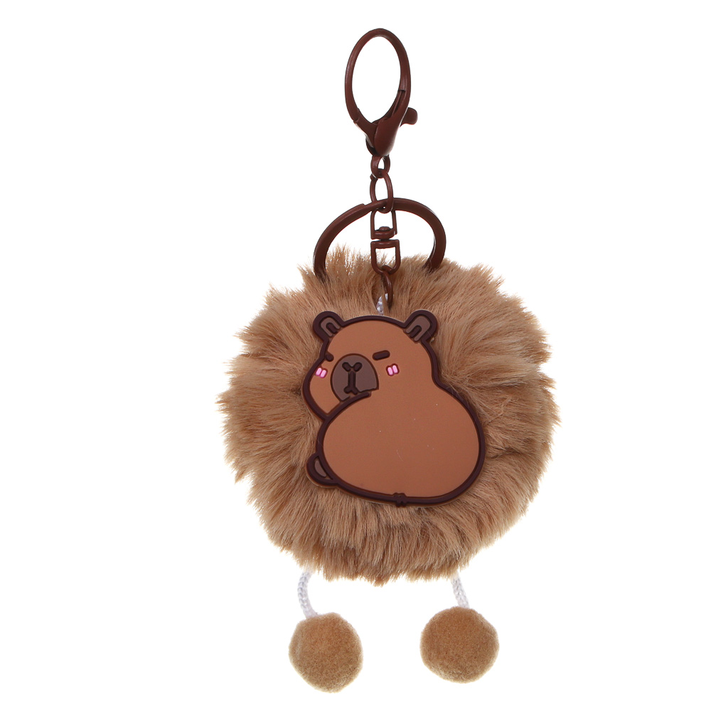 ИГРОЛЕНД Подвеска мягкая "Пушистик" с капибарой, до 10 см, п, арт.№ 264-488