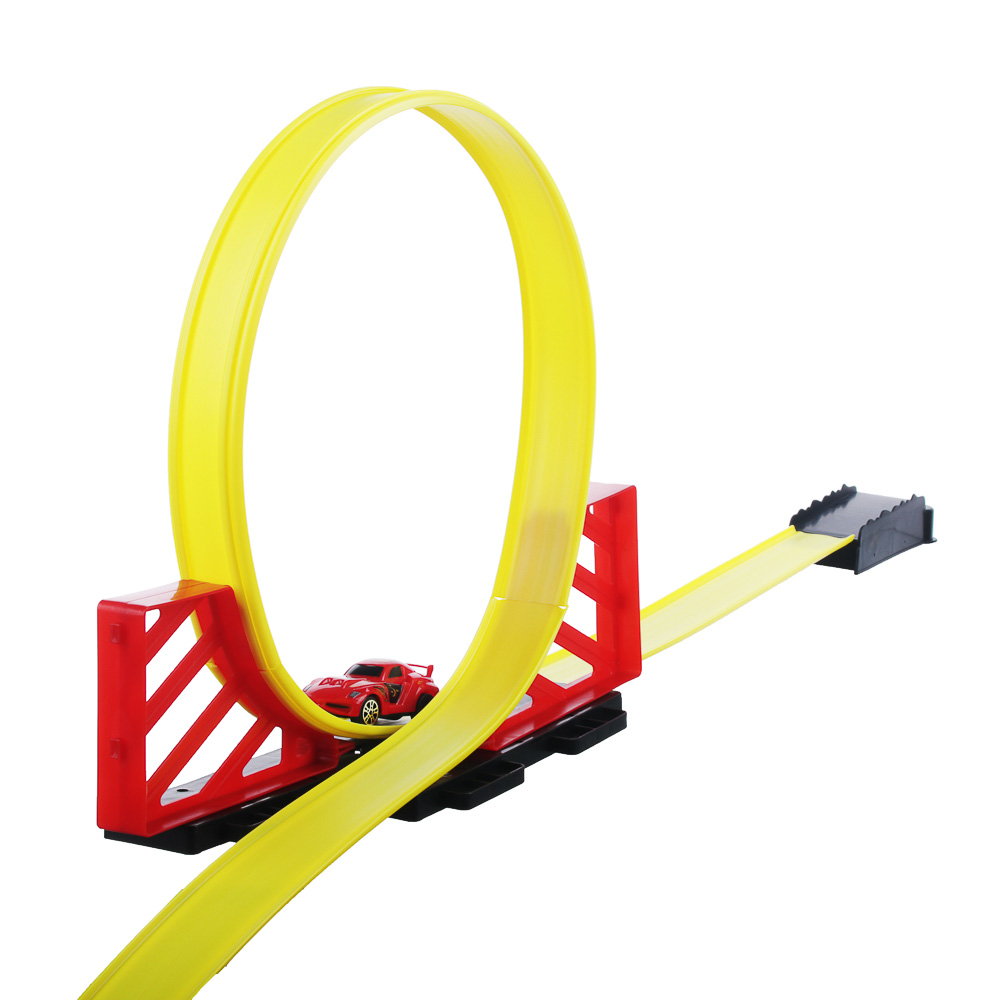 ИГРОЛЕНД Автотрек "Мертвая петля", инерция, PE ,37х25х5,6см, арт.№ 276-096