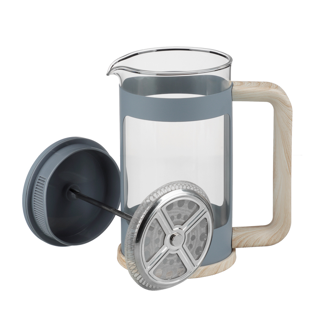 SATOSHI Шарлеруа Френч-пресс 600мл, жаропрочное стекло, арт.№ 850-232