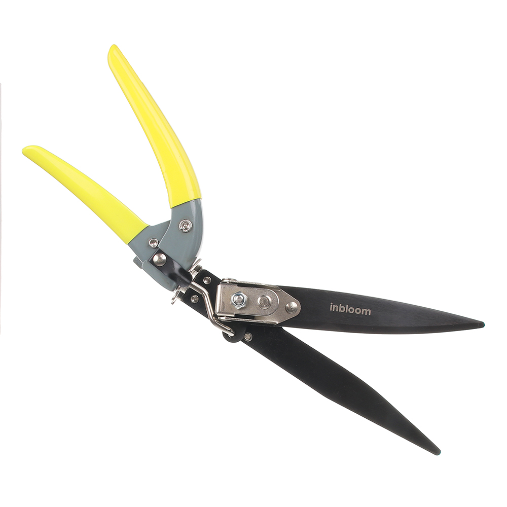 INBLOOM Ножницы для травы,34см, поворот. 90гр, лезвие 20см, марганцевая сталь 65М,обрезиненная ручка, арт.№ 186-035