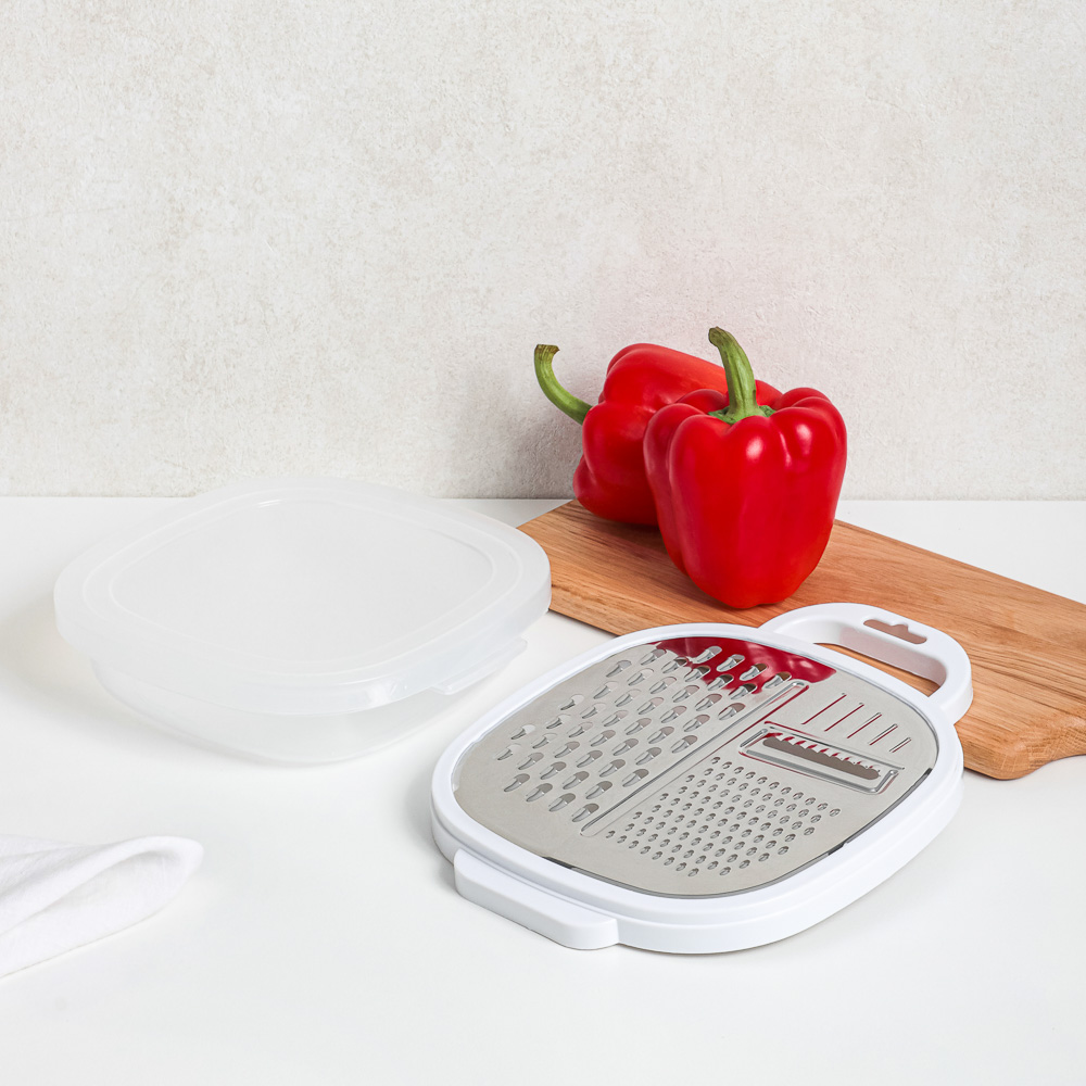 VETTA Набор терка горизонтальная + пластиковый контейнер KL321R-S К24, арт.№ 885-087