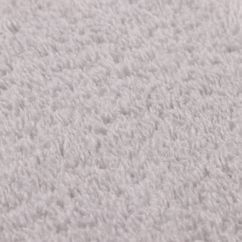 Коврик плюшевый 40х60 серый 02, арт.№ 462-842