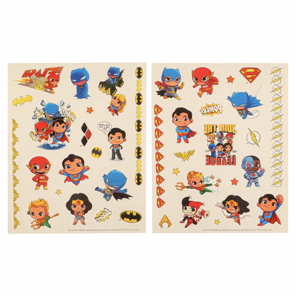 НД ПЛЭЙ Наклейки-татуировки, бумага, 11,8х19см, 2 листа, 4 дизайна, арт.№ 831-018