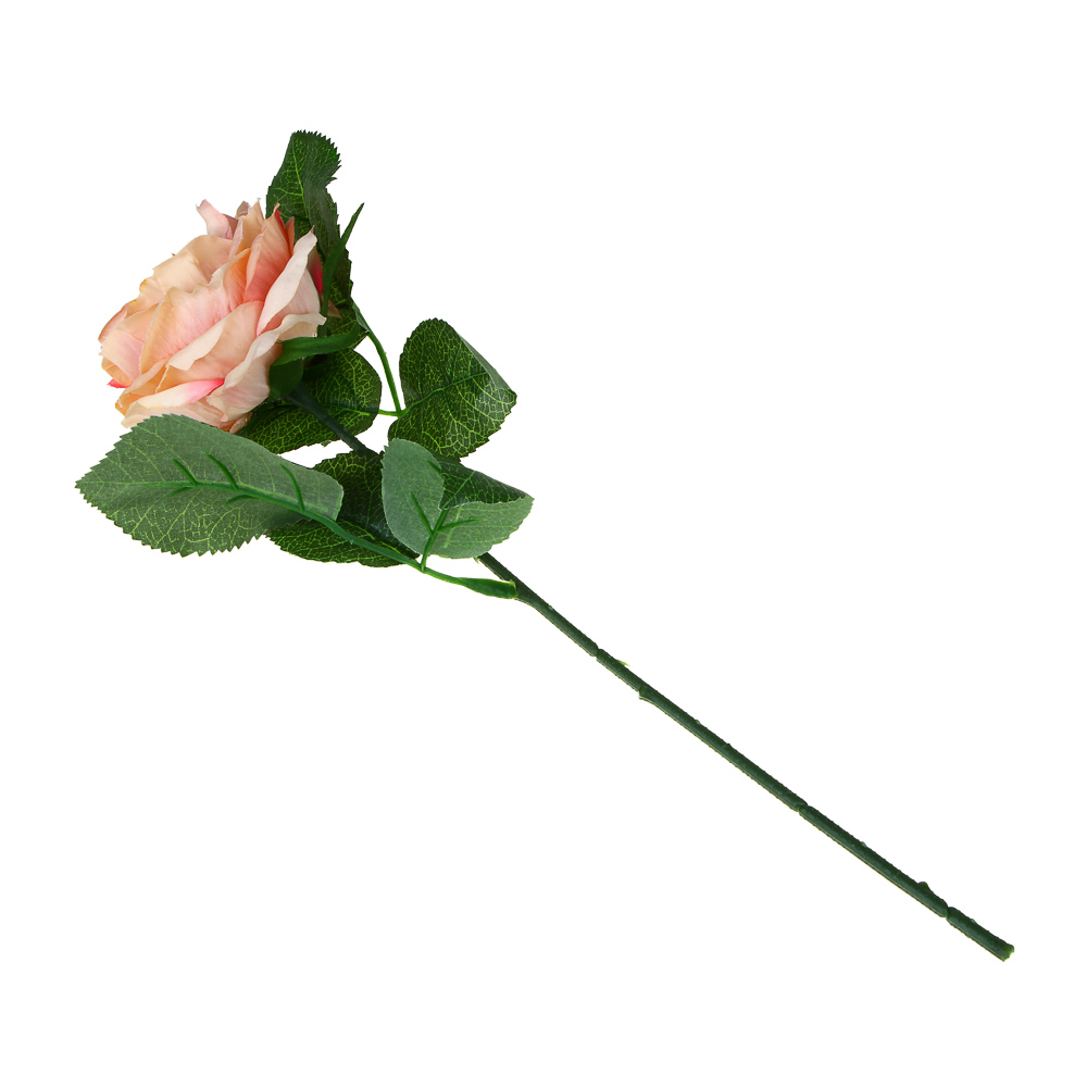 LADECOR Цветок искусственный в виде розы пионовидной, 30 см, пластик, 6 цветов, арт.№ 409-082