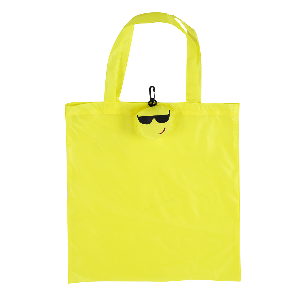 VETTA Сумка складная, смайлик, 39х40 см, ручка 25 см, арт.№ 467-254