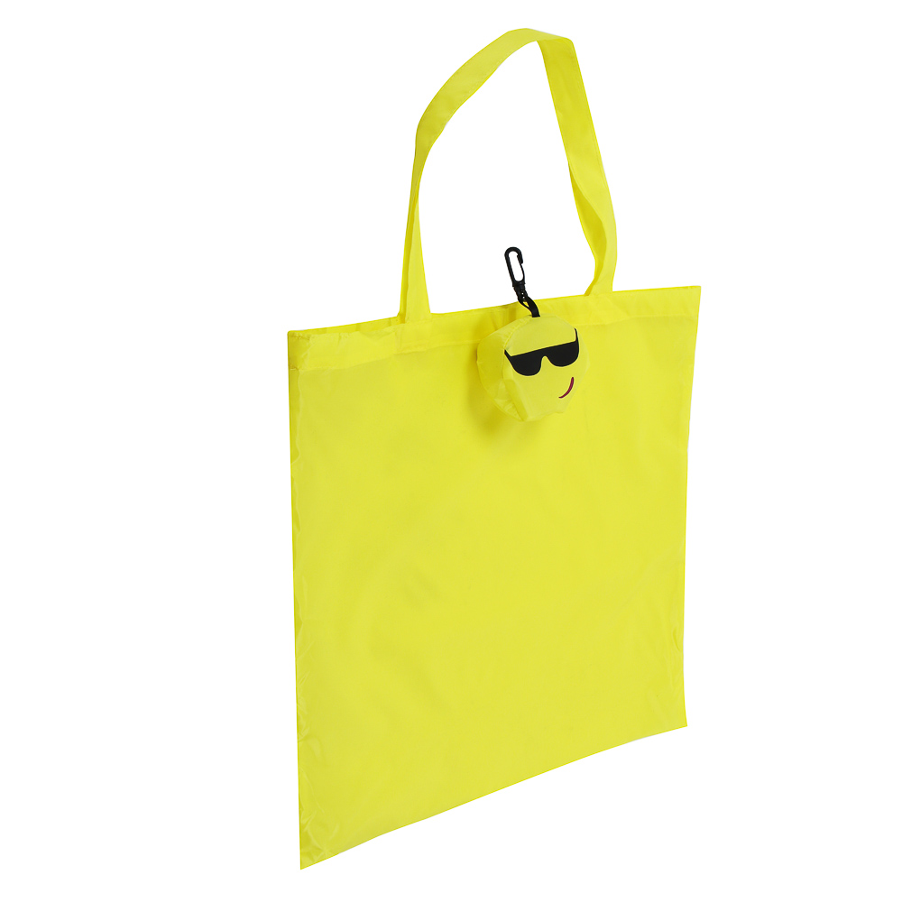 VETTA Сумка складная, смайлик, 39х40 см, ручка 25 см, арт.№ 467-254