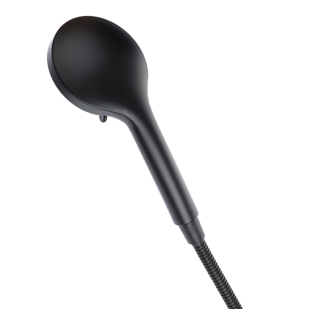 СоюзКран Смеситель для ванны с душем, короткий излив, керам. картридж 35мм, черный, цинк, SK07-M137, арт.№ 567-136