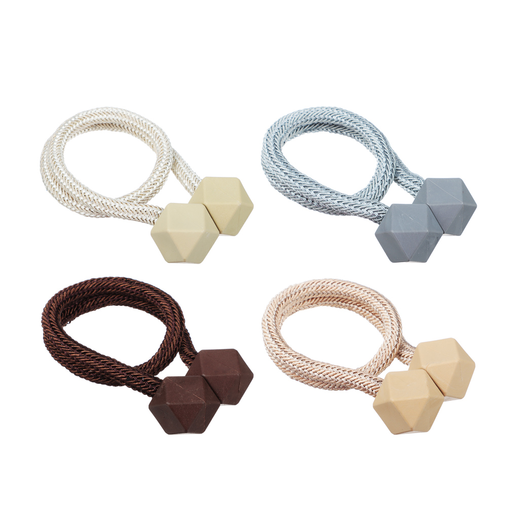 PROVANCE Подхват для штор магнитный 2-сторонний, "Витье", 45см, d2,5см, 4 цвета, арт.№ 491-446