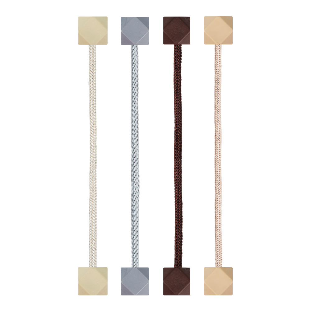 PROVANCE Подхват для штор магнитный 2-сторонний, "Витье", 45см, d2,5см, 4 цвета, арт.№ 491-446