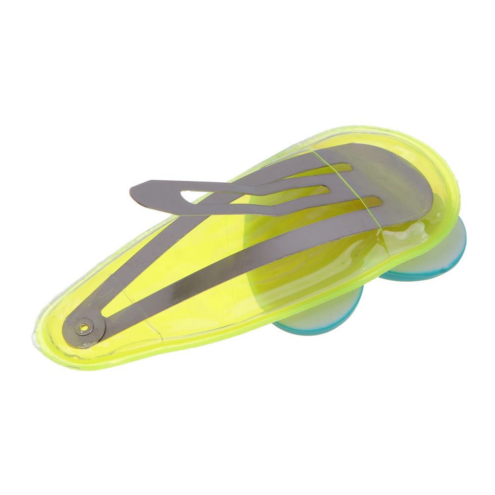 ЮНИLOOK Зажим для волос 2 шт, 7 см, металл, пластик, ПВХ, арт.2, арт.№ 321-431