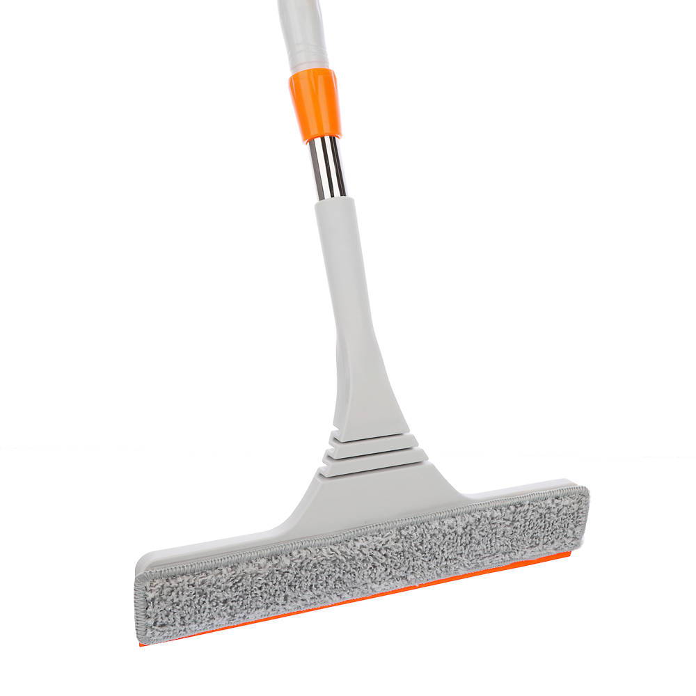 Окномойка тм VETTA, телескоп. ручка 75-116см, водосгон 28х6см, полипропилен, нерж.сталь, микрофибра, арт.№ 444-418