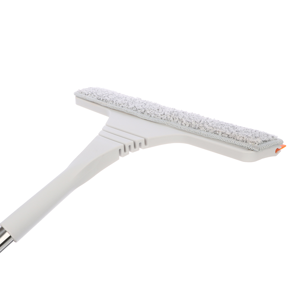 Окномойка тм VETTA, телескоп. ручка 75-116см, водосгон 28х6см, полипропилен, нерж.сталь, микрофибра, арт.№ 444-418