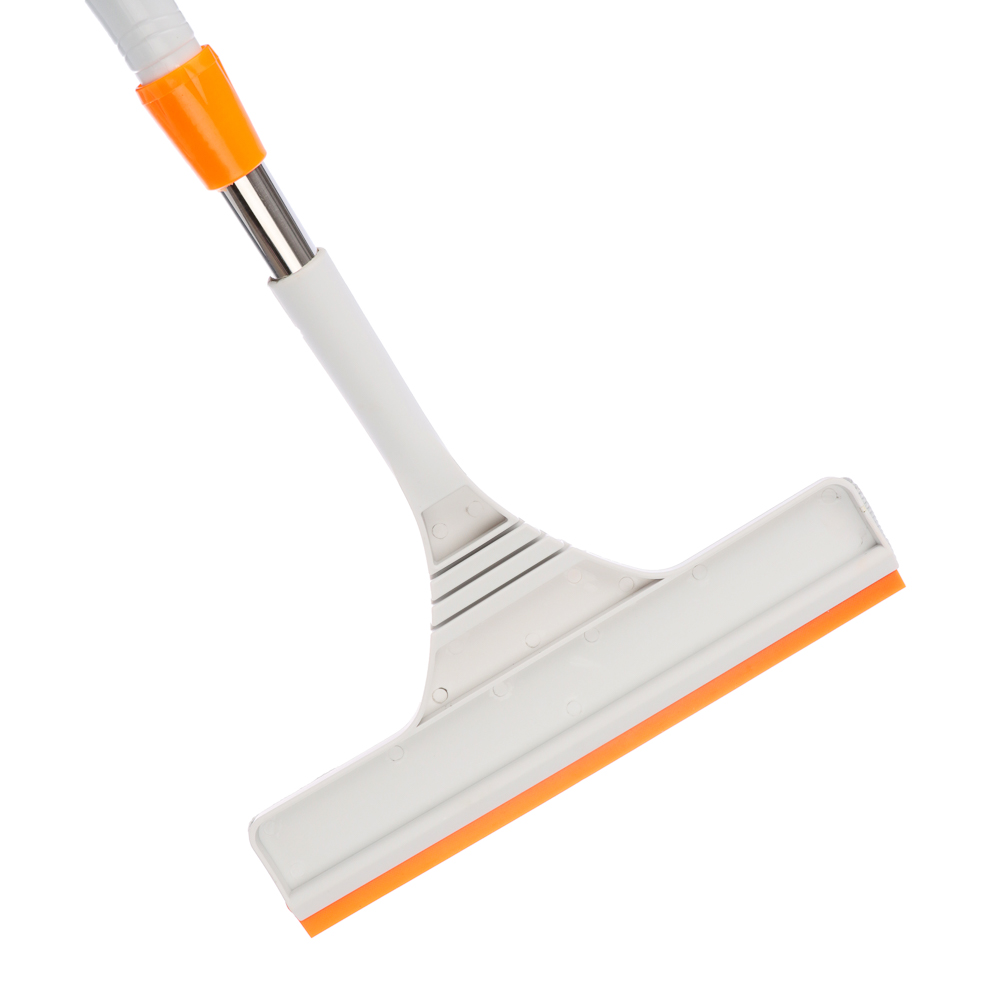 Окномойка тм VETTA, телескоп. ручка 75-116см, водосгон 28х6см, полипропилен, нерж.сталь, микрофибра, арт.№ 444-418