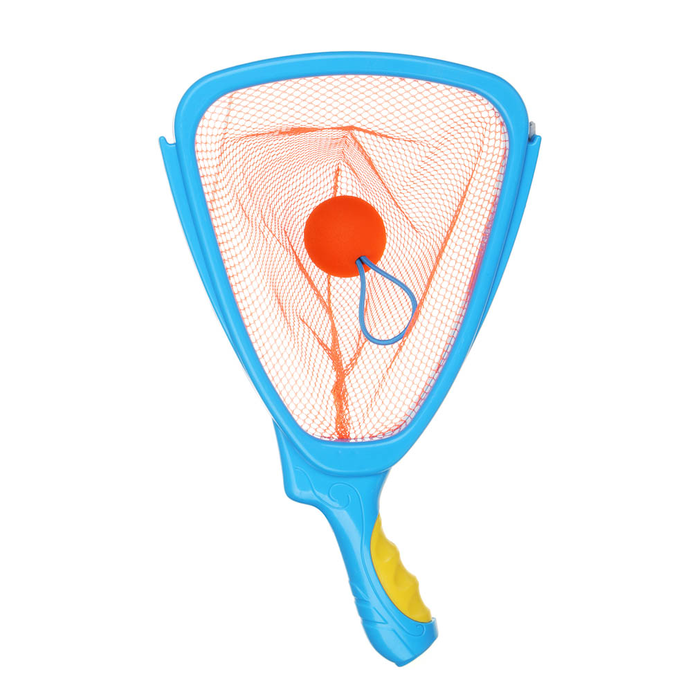 SILAPRO Набор ракеток 30х19см, мяч 4.5см, PP, EVA, нейлон, арт.№ 134-021