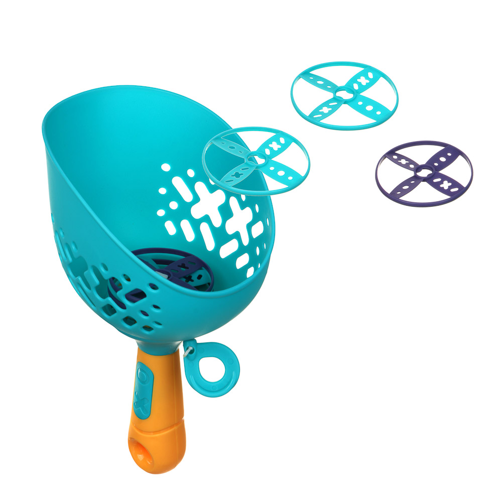 SILAPRO Набор для запуска дисков (ракетка 24x16x12см-1шт, диски 6.5см-4шт), PP, арт.№ 134-022