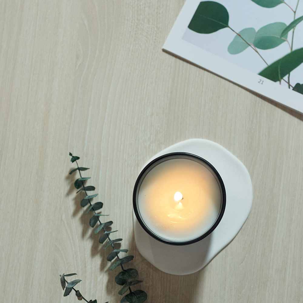 BY Свеча ароматизированная Deluxe Glamour, 200гр., Pear&Freesia, арт.№ 412-230