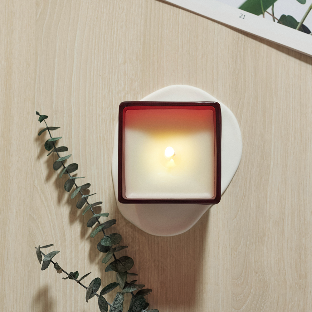 BY Свеча ароматизированная Deluxe Nobile, 200 гр. Rosso Nobile, арт.№ 412-234