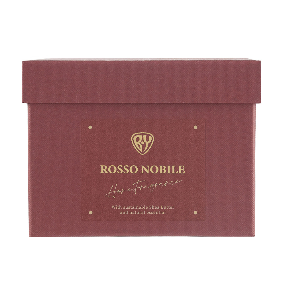 BY Свеча ароматизированная Deluxe Nobile, 200 гр. Rosso Nobile, арт.№ 412-234