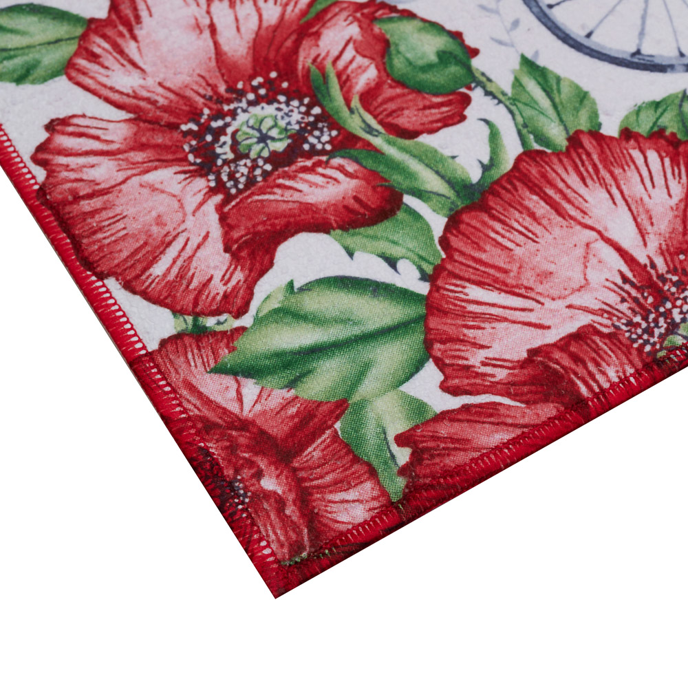 PROVANCE Маковое поле Коврик для сушки посуды, 30х45см, 100% полиэстер, арт.№ 488-090